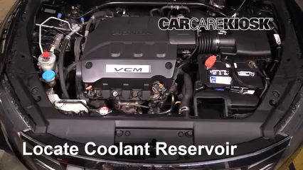 2011 Honda Accord Crosstour EX-L 3.5L V6 Refrigerante (anticongelante) Agregar refrigerante